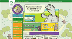 Desktop Screenshot of greenlanediary.org